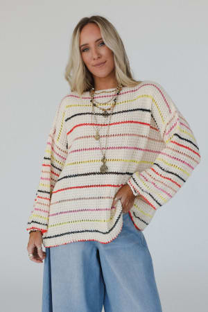 Halo Breeze Bell Sleeve Sweater: undefined