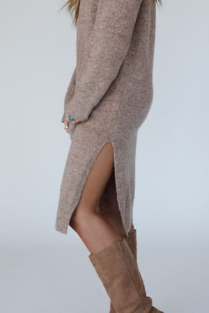 rustic-grace-sweater-dress-latte/Latte