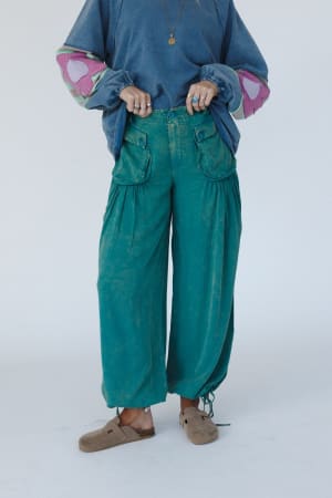 east-bay-loose-fit-cargo-jeans-green/Green