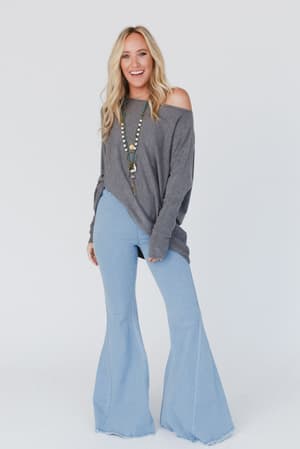 the-signature-flare-light-denim/Light Denim