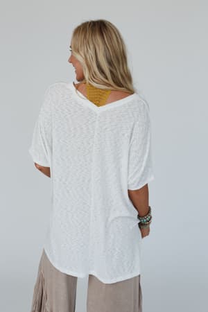 warm-nights-v-neck-top-ivory/Ivory