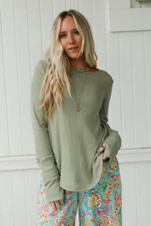 the-nest-jacqueline-long-sleeve-top-sage/Sage