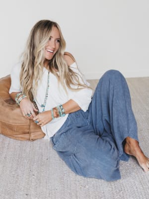 The Nest Laidback Nomad Denim Pants - Denim L / Denim