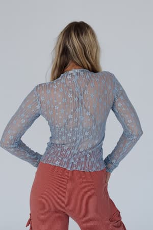 get-real-lace-top-blue/Blue