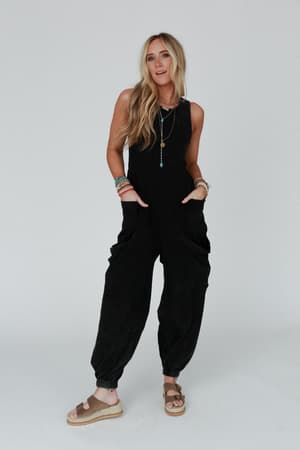 turning-point-washed-cargo-jumpsuit-camel/Black