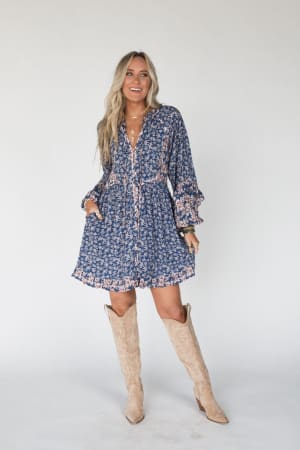 Alvina Floral Dress: undefined