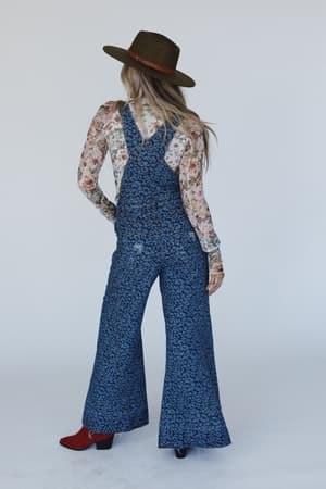 milly-distressed-hem-wide-leg-overall-blue-multi/Blue Multi