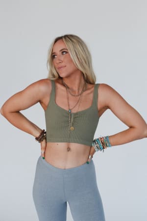 all-for-one-ribbed-bralette-sage/Sage