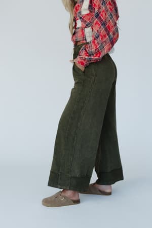 heaven-sent-wide-leg-pant-olive/Olive