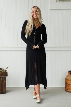 harlowe-dress-black/Black