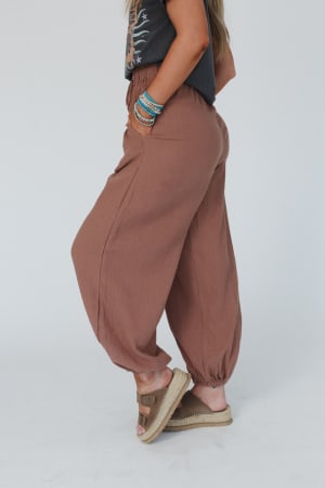 celestia-wide-leg-cinched-pants-copper/Copper