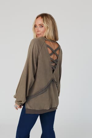 Crossed Paths Sweatshirt: undefined