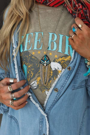 By Sea Medallion Necklace: undefined