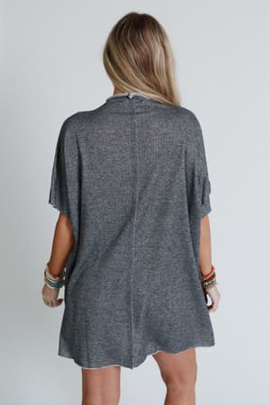 laid-back-luxe-dress-two-tone-black/Two Tone Black