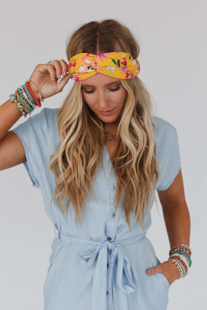pop-of-petals-headband-mustard/Mustard