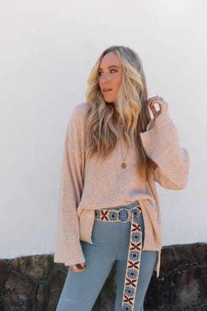 tricks-up-her-sleeve-sweater-oatmeal/Oatmeal