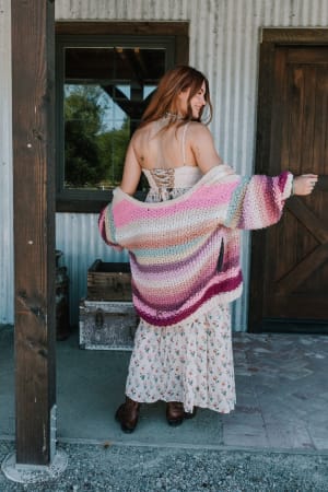 Wrapped up in Color Knit Cardigan: undefined