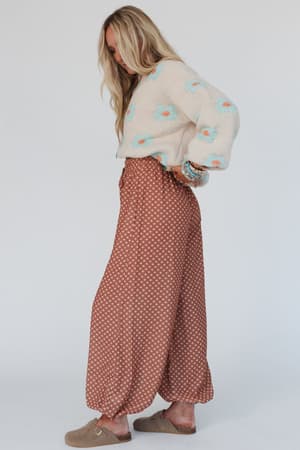 mystic-mirage-printed-joggers-ginger/Ginger