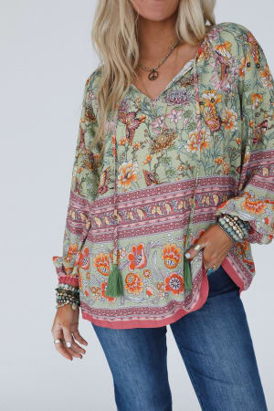 lani-border-print-top-sage-green-butterfly-border-print/Sage