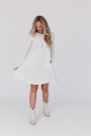 jake-long-sleeve-crewneck-dress-ash-gray/Ash Gray