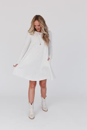 jake-long-sleeve-crewneck-dress-ash-gray/Ash Gray
