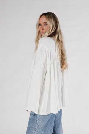 solid-serenity-long-sleeve-babydoll-top-ivory/Ivory