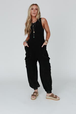 turning-point-washed-cargo-jumpsuit-camel/Black