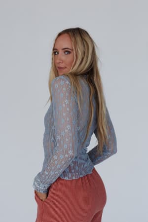 get-real-lace-top-blue/Blue