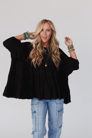 In The Clouds Tunic Top: undefined