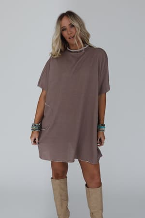 laid-back-luxe-dress-two-tone-mocha/Two Tone Mocha