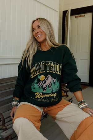 grand-teton-sweatshirt-green/Green