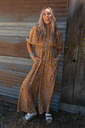 Mustard Paisley