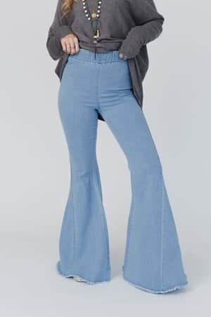 the-signature-flare-light-denim/Light Denim