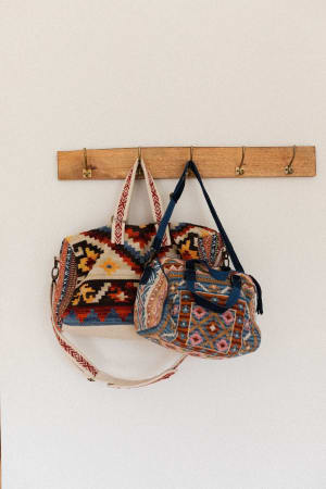 Ocean Island Handcrafted Bag: undefined