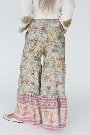 lani-wide-leg-pants-sage-green-butterfly-border-print/Sage Butterfly Border Print