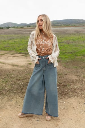 Sway My Way Super Wide Leg Pant: undefined
