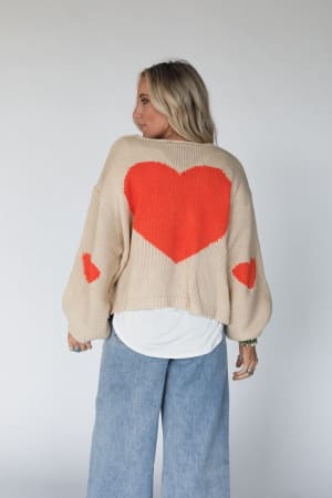 Hearts Desire Knit Cardigan: undefined