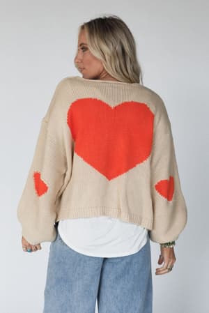 Hearts Desire Knit Cardigan: undefined