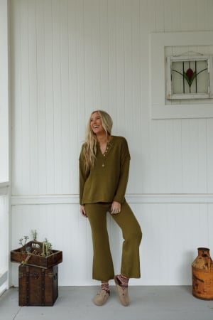 Sierra Slumber Waffle Knit Set: undefined