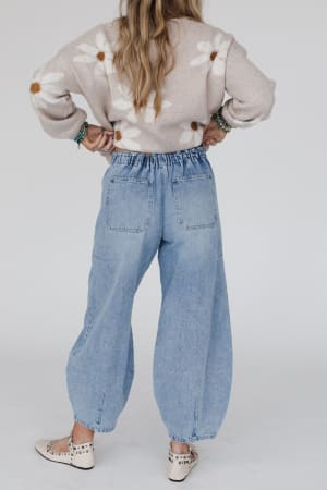 above-it-all-barrel-jeans-light-wash/Blue