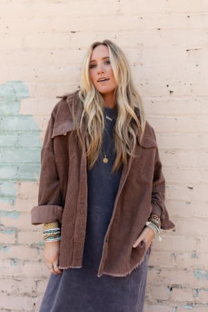 gardener-embroidered-button-down-top-mocha/Mocha