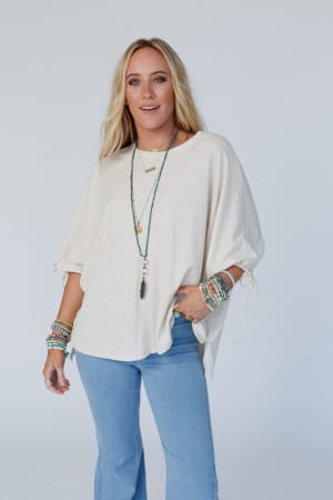 little-lark-puff-sleeve-tee-oatmeal/Oatmeal