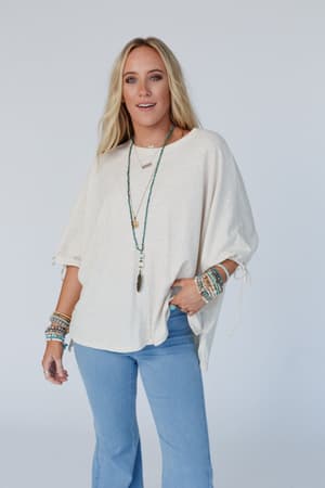 little-lark-puff-sleeve-tee-oatmeal/Oatmeal