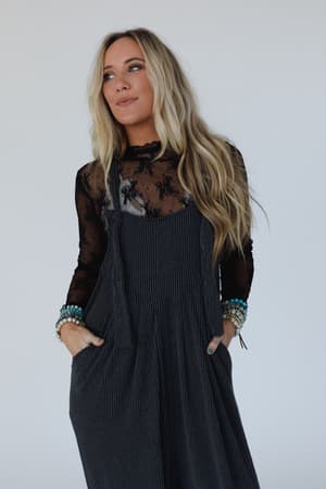 tazzlynn-textured-jumpsuit-charcoal/Charcoal