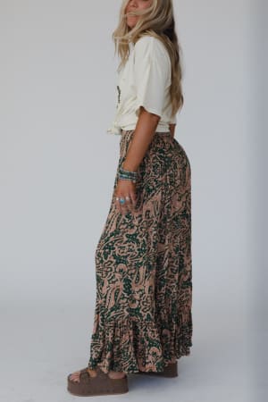 paisley-dream-ruffled-pants-green/Green