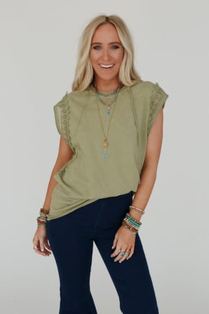 Clean Cut Short Sleeve Top: undefined