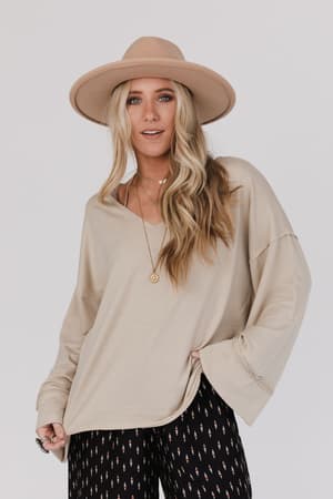 love-it-v-neckline-sweater-top-taupe/Taupe