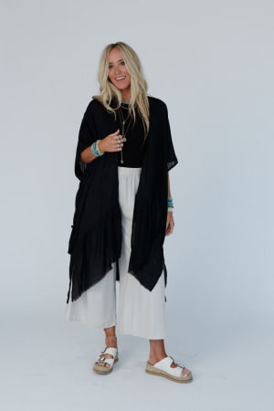 gwen-ruffle-kimono-black/Black