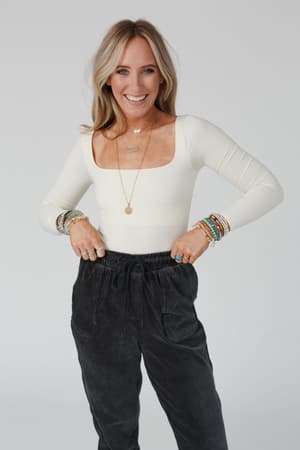 emmi-square-neck-long-sleeve-top-ivory/Ivory