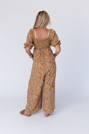 Mustard Paisley